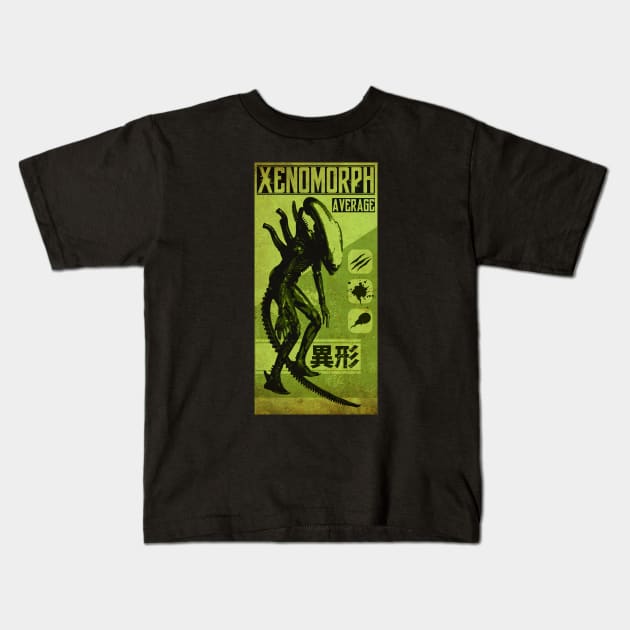 Xeno Specimen Kids T-Shirt by CTShirts